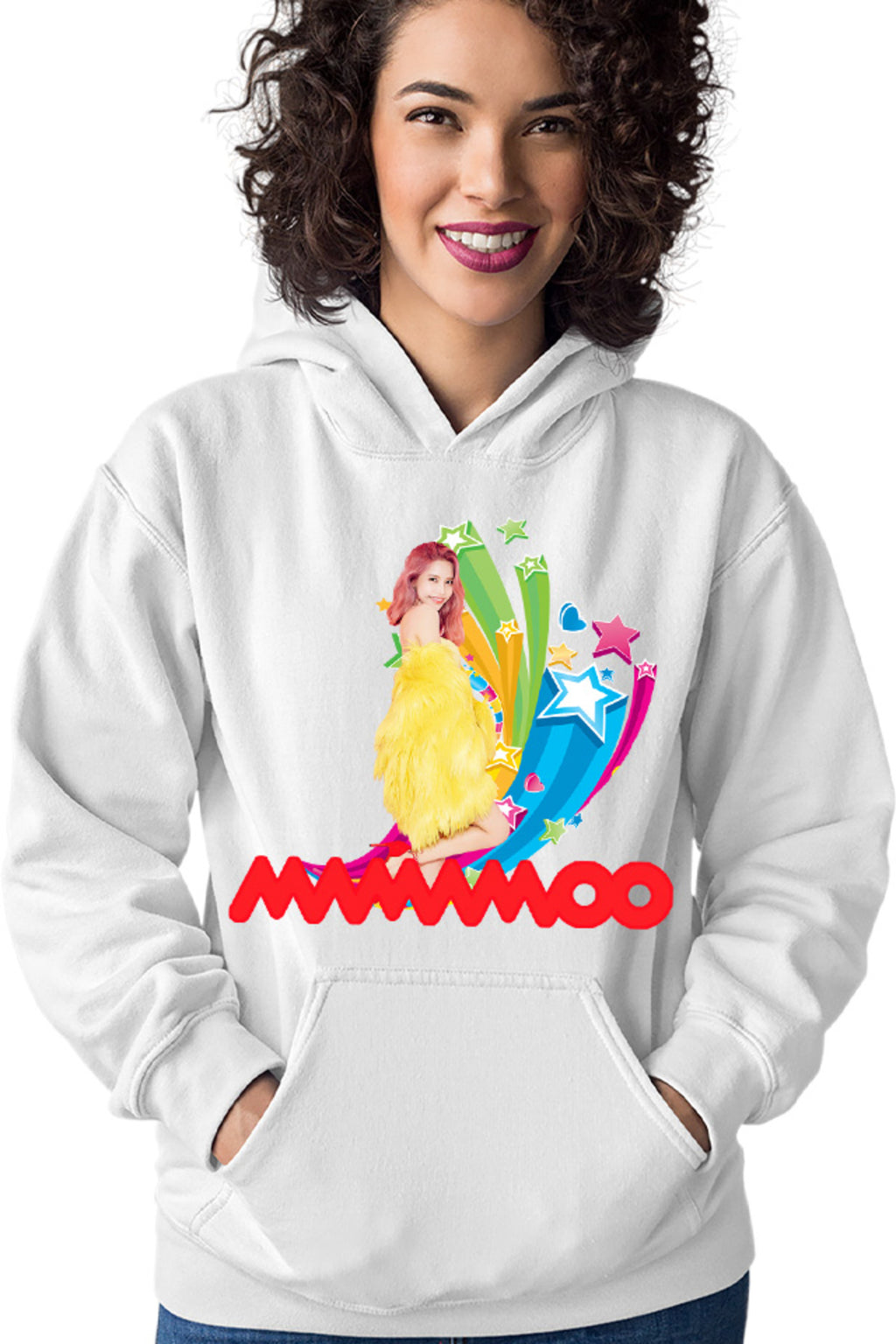 Hanorac dama Mamamoo Wheein Moonbyul Solar Competition Happy