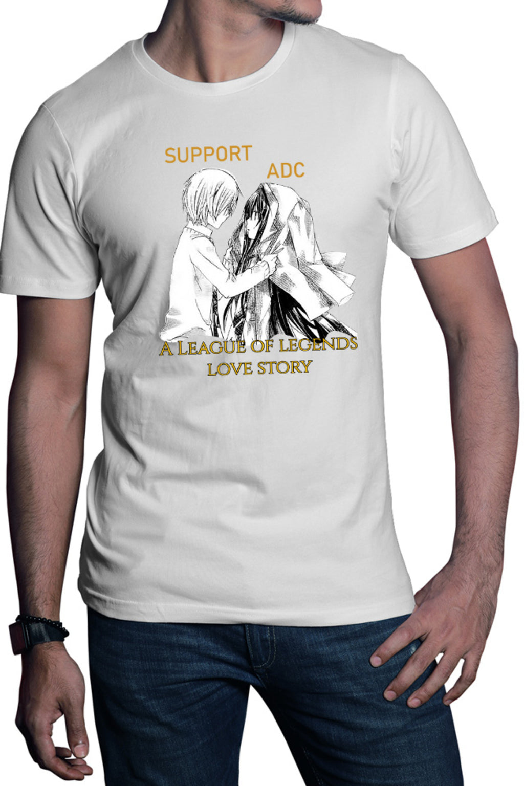 Tricou barbati Missions of Love Yukina Akira Anime League of Legends