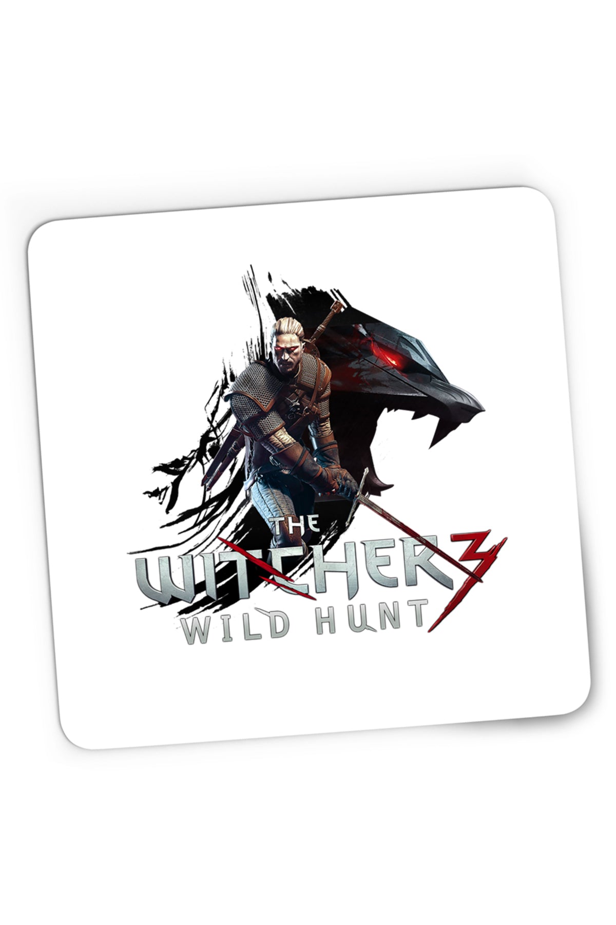Mousepad Gaming The Witcher Blood and Wine Hearts of Stone, 21x19 cm