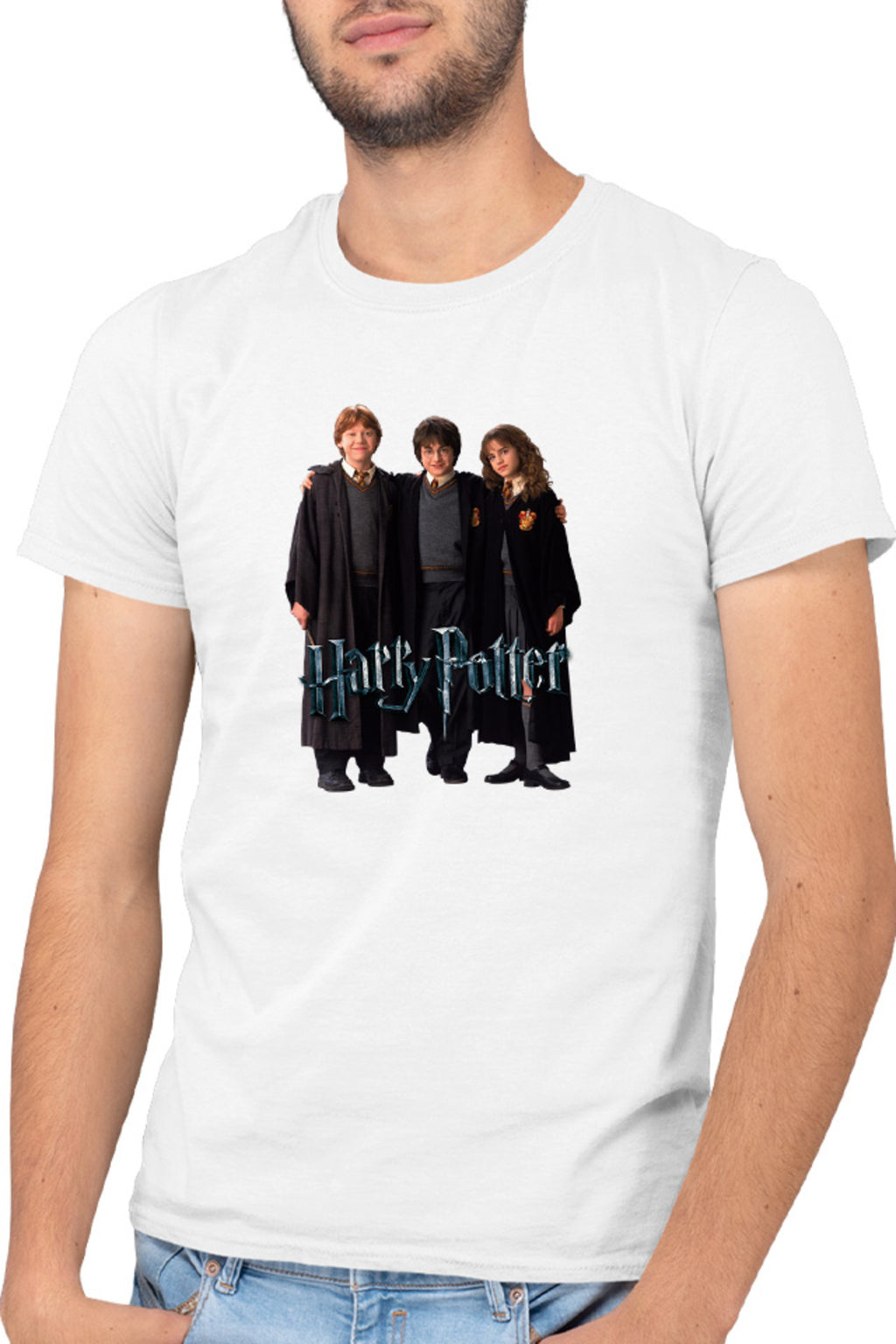 Tricou barbati Harry Potter Students School Magic Uniform Group