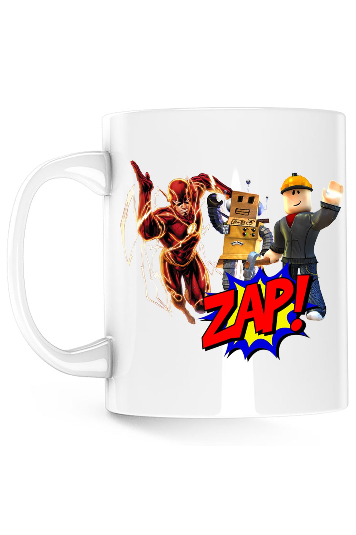 Cana The Flash Roblox Studio Platforme Desene, alba, 330 ml