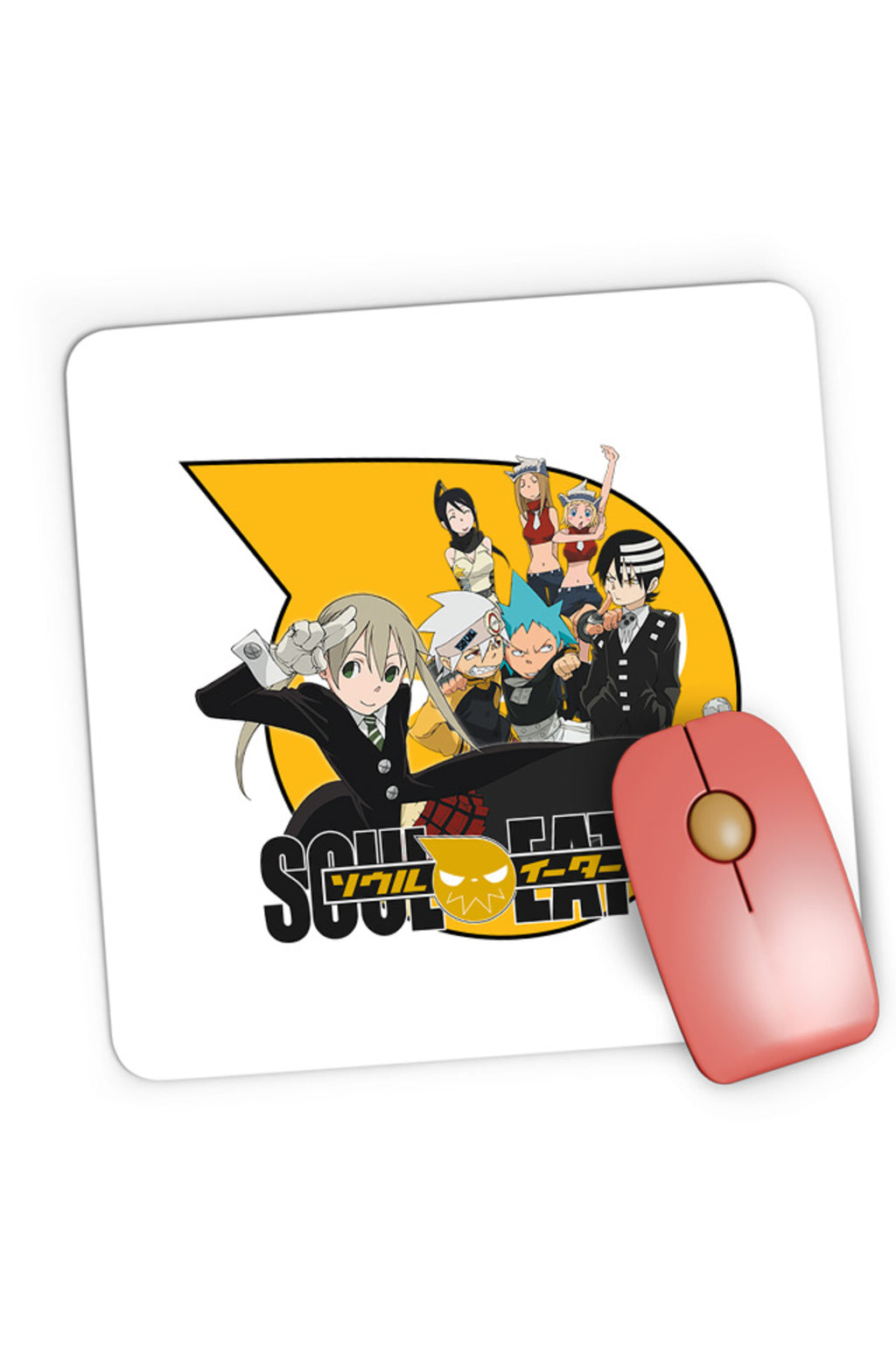 Mousepad Gaming Soul Eater Group Photo Protagonists Anime Otaku, 21x19 cm