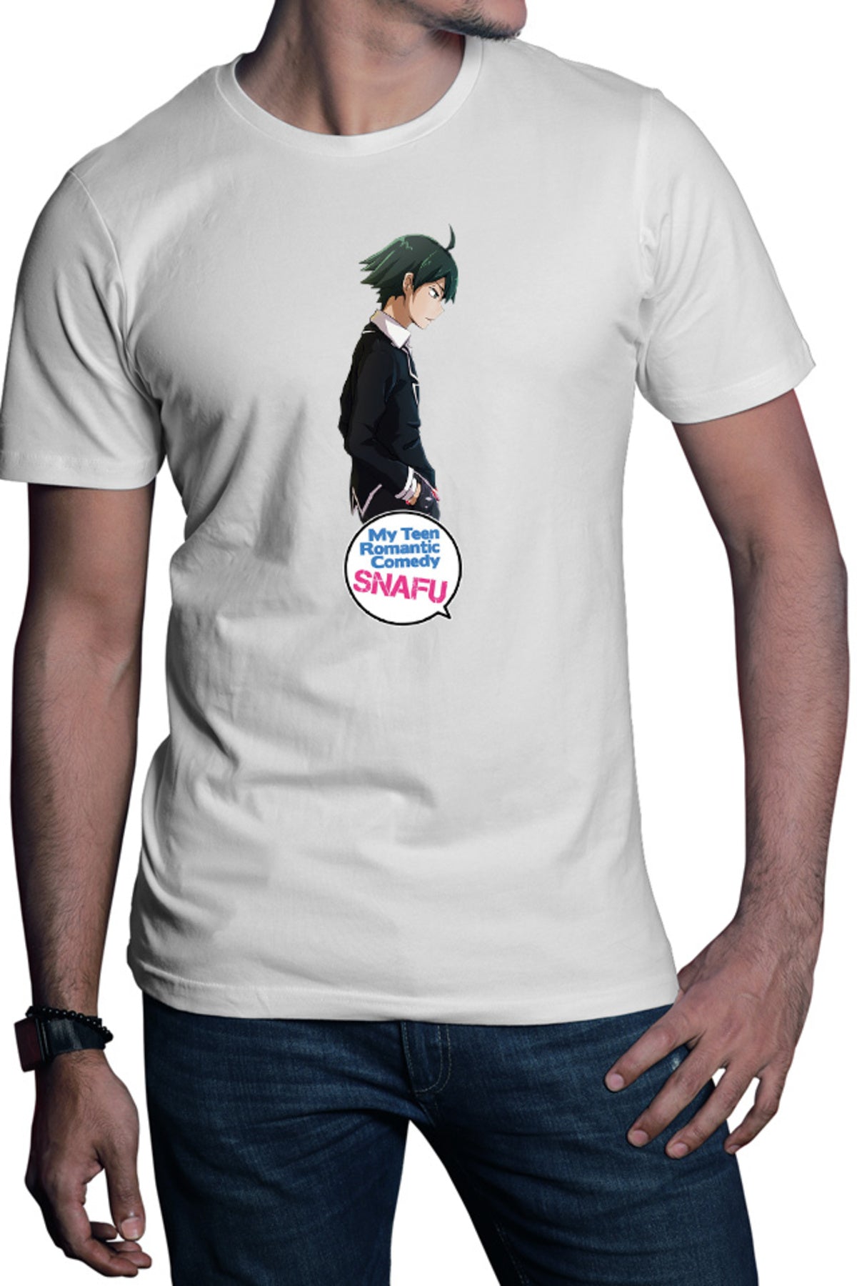 Tricou barbati My Youth Romantic Comedy Is Wrong As I Expected Anime