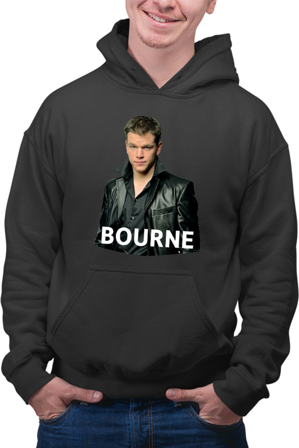 Hanorac barbati Bourne Matt Damon Celebrity Identity Theatrical Films
