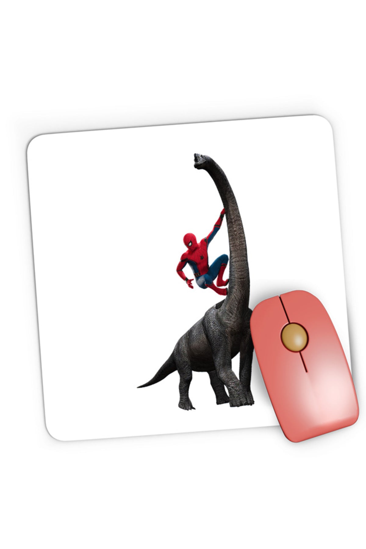 Mousepad Gaming Jurassic Park Dinossaurs Spiderman Avangers, 21x19 cm