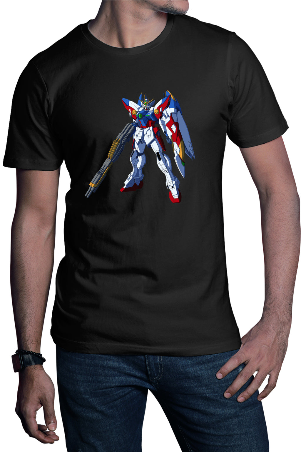 Tricou barbati dam Wing Colorful Massive Robot