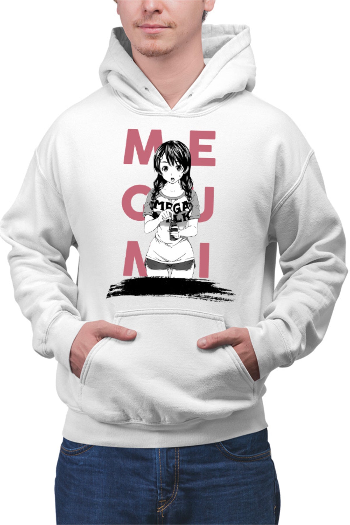 Hanorac barbati Food Wars Megumi Casual Water Otaku