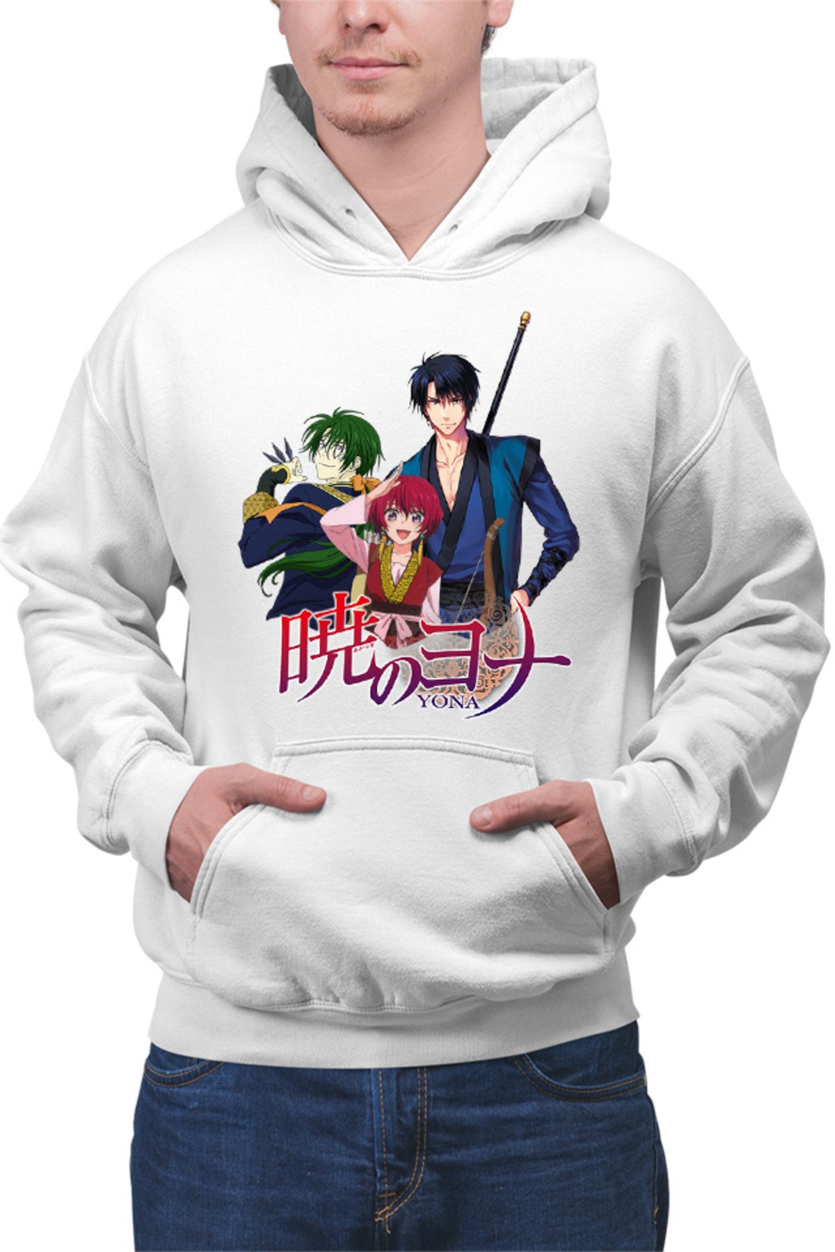 Hanorac barbati Yona of the Dawn Main Kimono Trio Killlakill