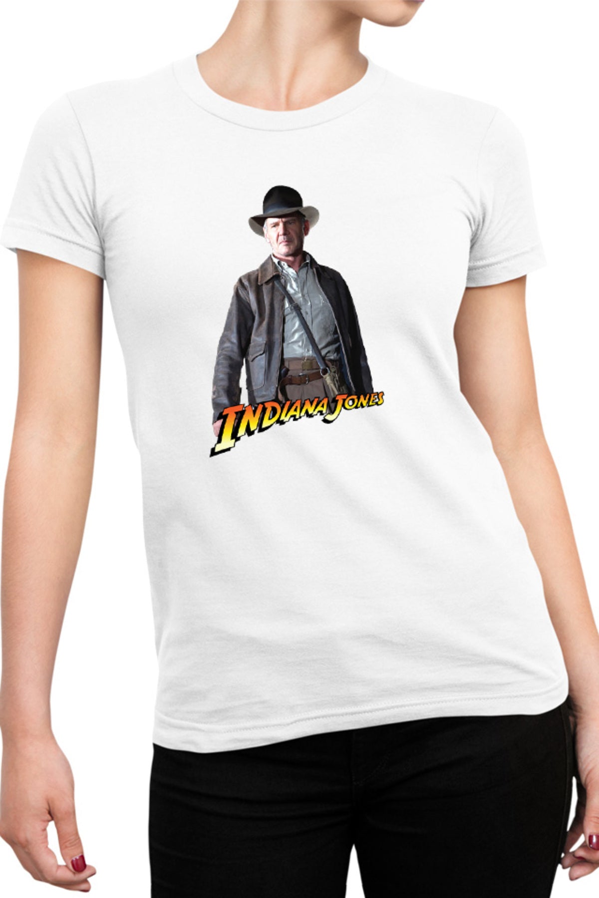 Tricou dama Indiana Jones George Lucas Video Game