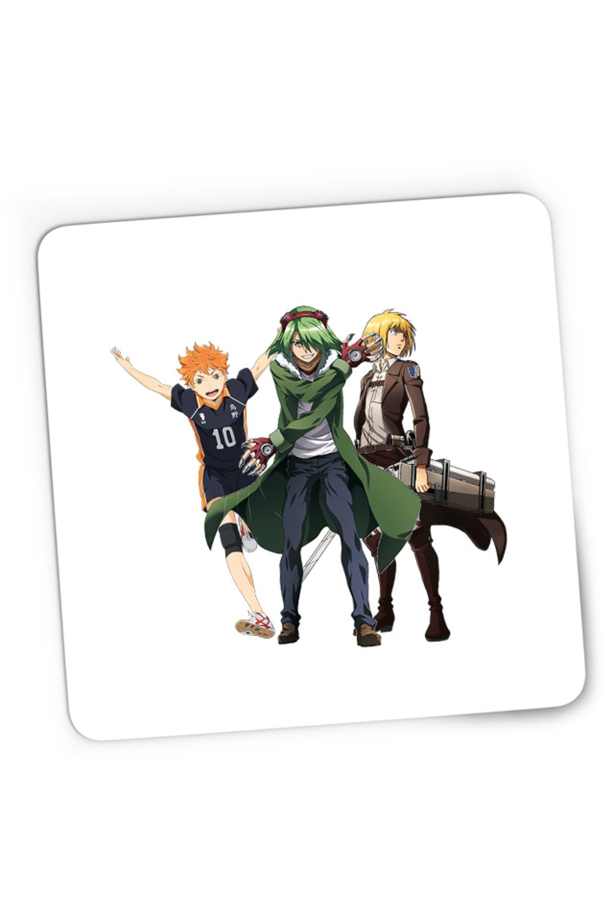Mousepad Gaming Akame ga Kill Lubbock Takahiro Spider Anime Gore, 21x19 cm