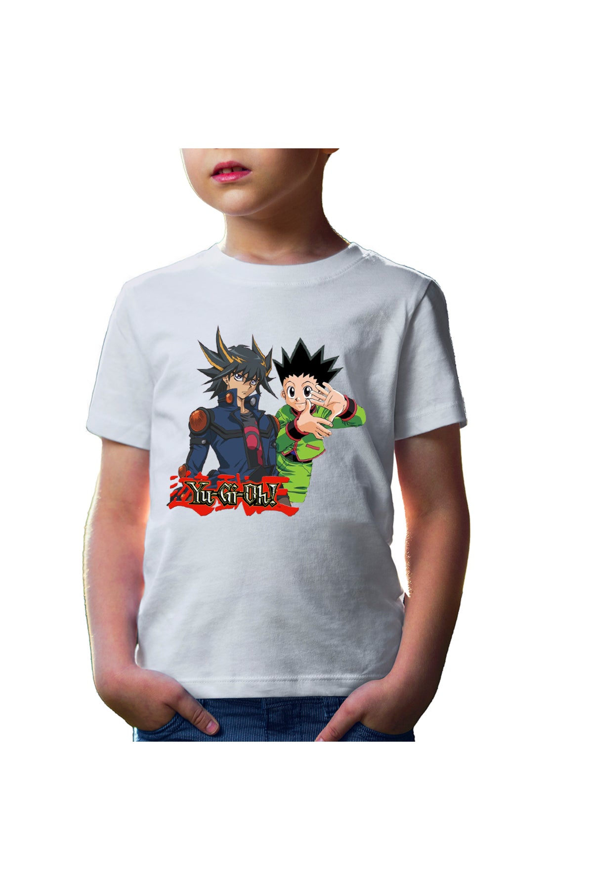Tricou copii Yu Gi Oh Yusei Fudo Hunter x Hunter Duel Game