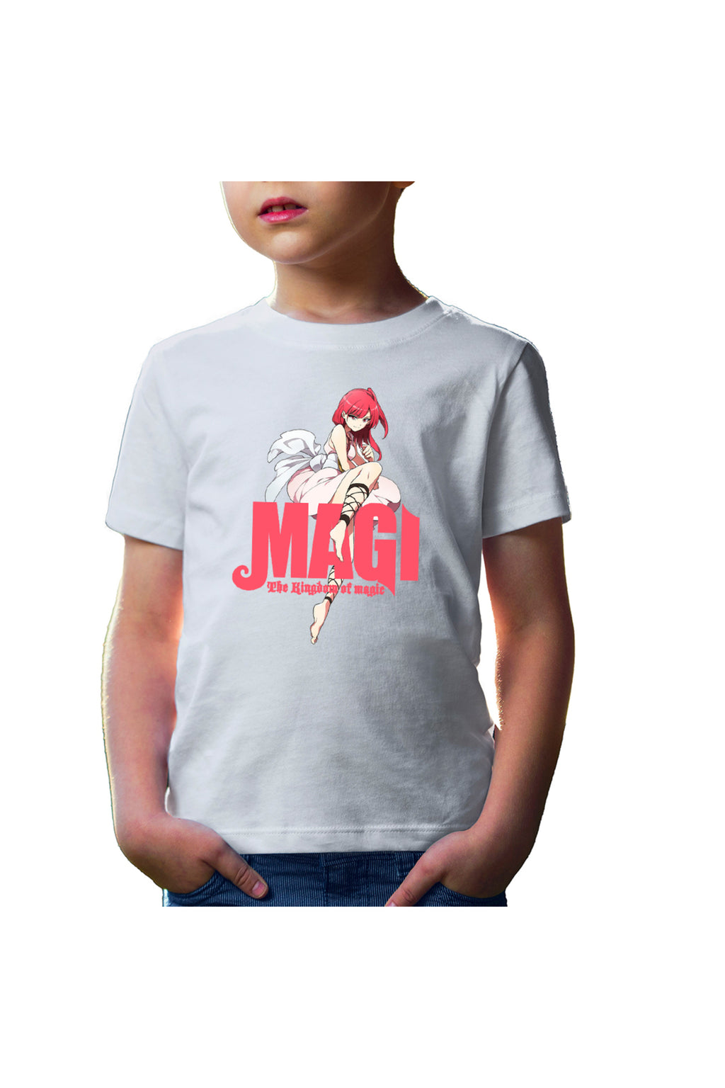 Tricou copii Magi The Labyrinth of Magic Morgiana Fight Jump