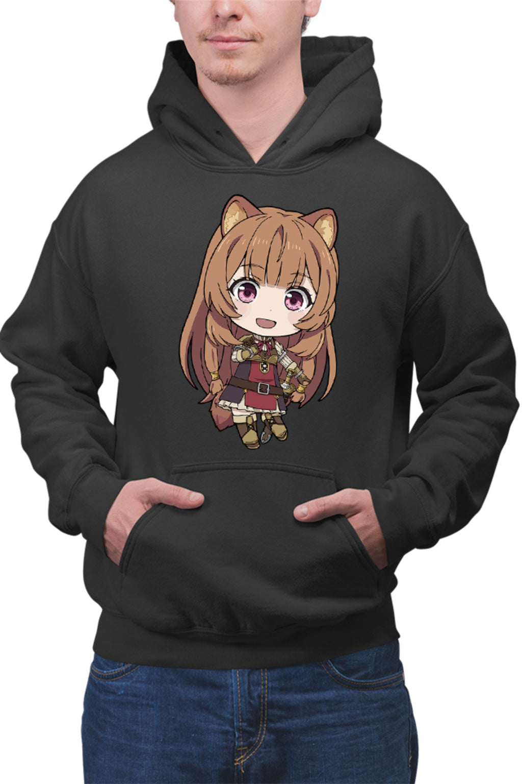 Hanorac barbati Rising of the Shield Hero Raphtalia Furry Best Waifu Animeuri