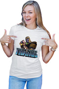 Tricou dama Thanos Marvel Infinity Hulk Banner Destroyer