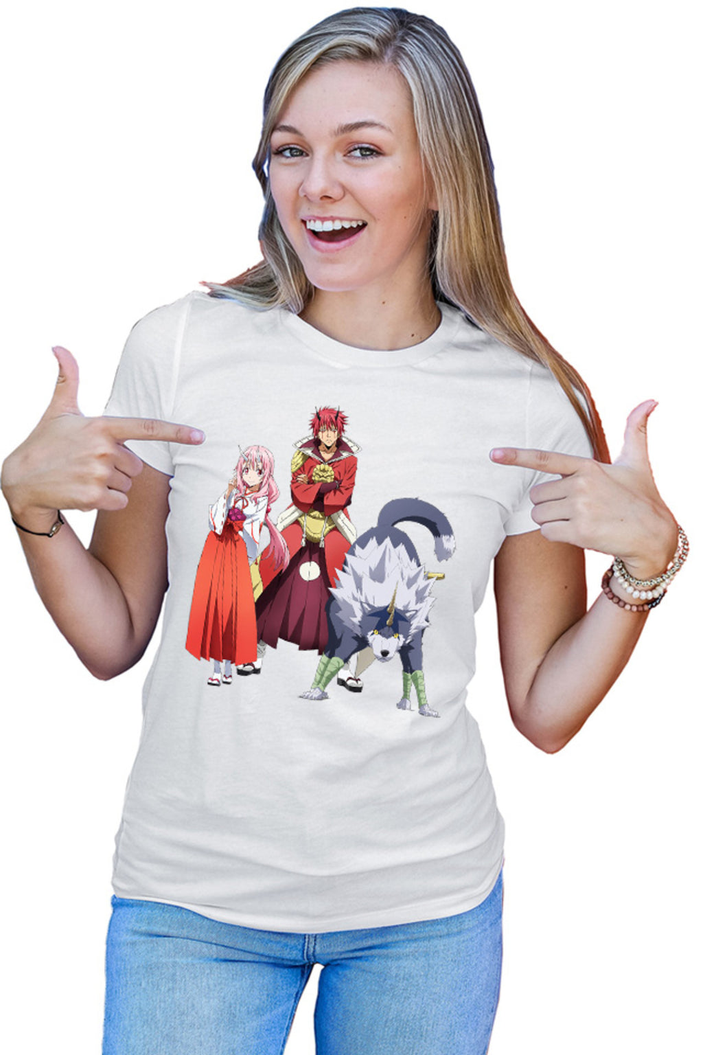 Tricou dama TenSura That Time Slime Ranga Shuna Demons