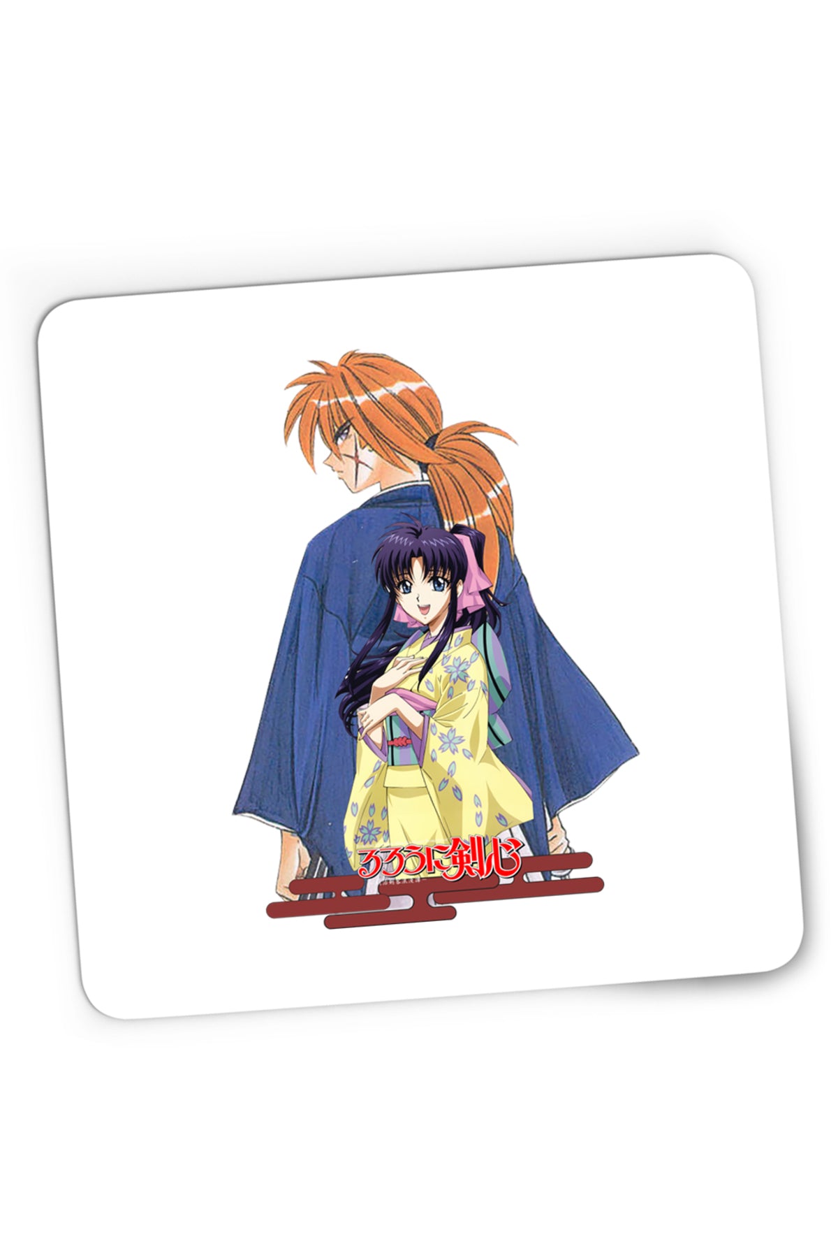 Mousepad Gaming Rurouni Kenshin Kaori Ninjago Animekaga, 21x19 cm