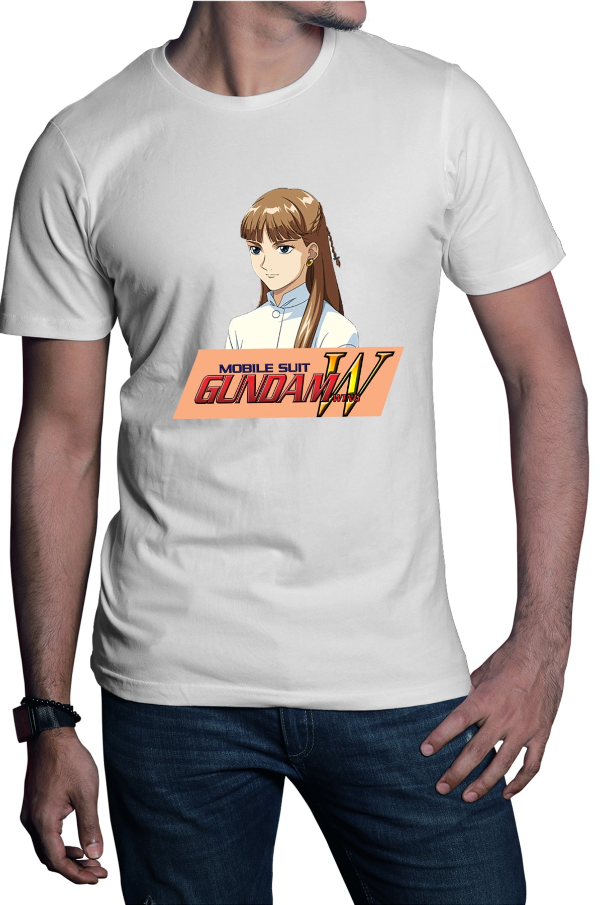 Tricou barbati dam Wing Helena Orange Banner