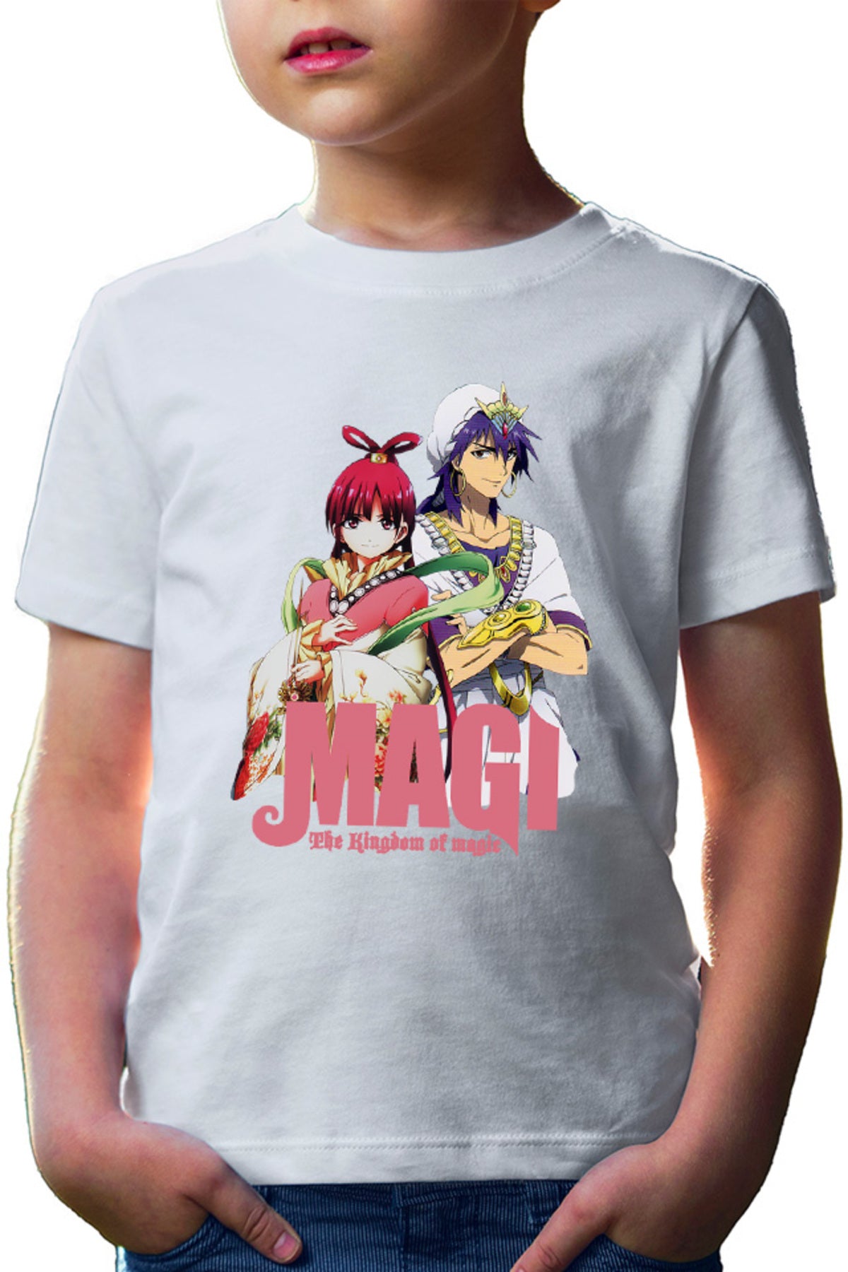 Tricou copii Magi The Labyrinth of Magic Kougyoku Queen Sinbad Cool