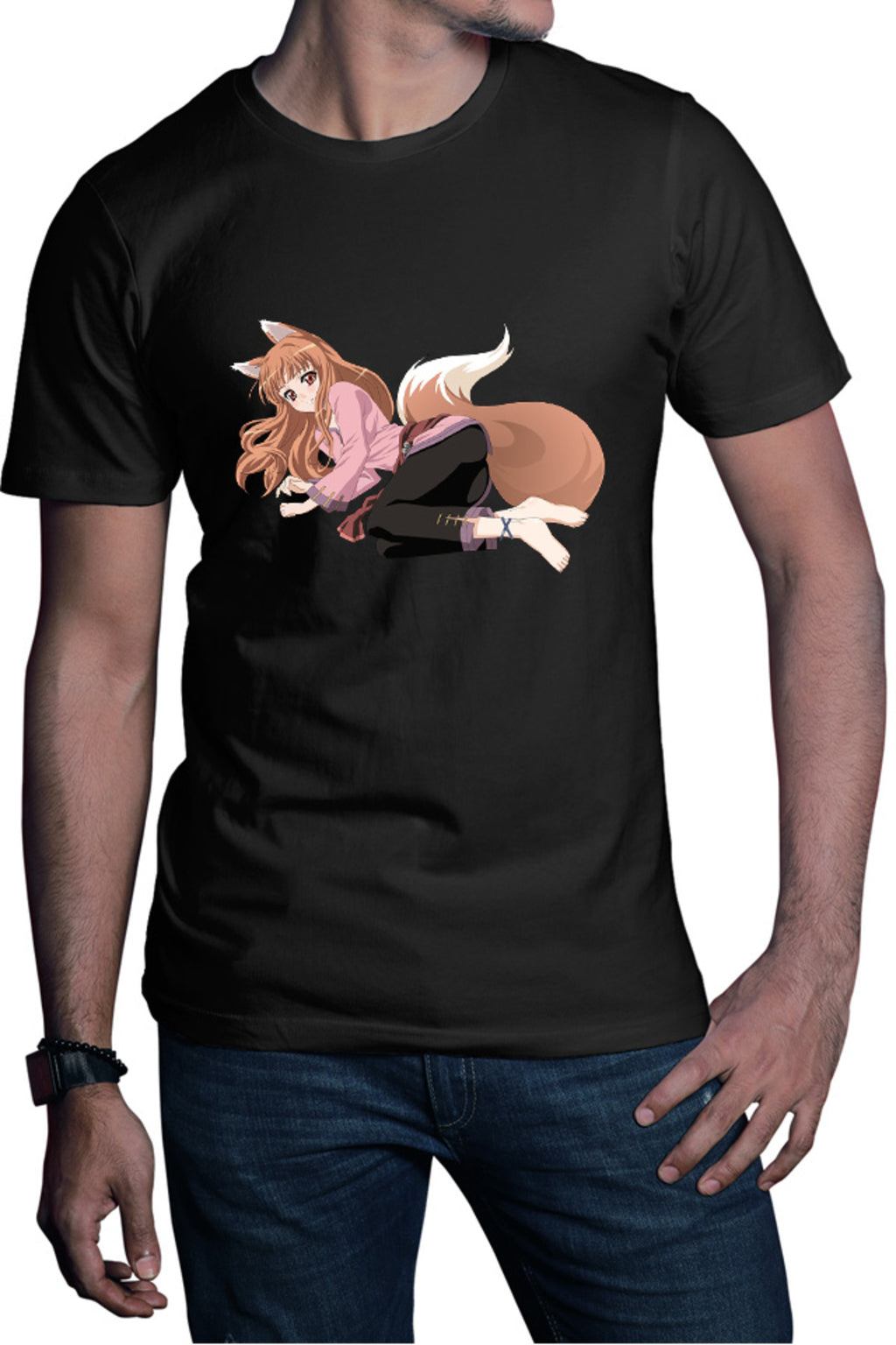 Tricou barbati Spice And Wolf Holo Love Romance