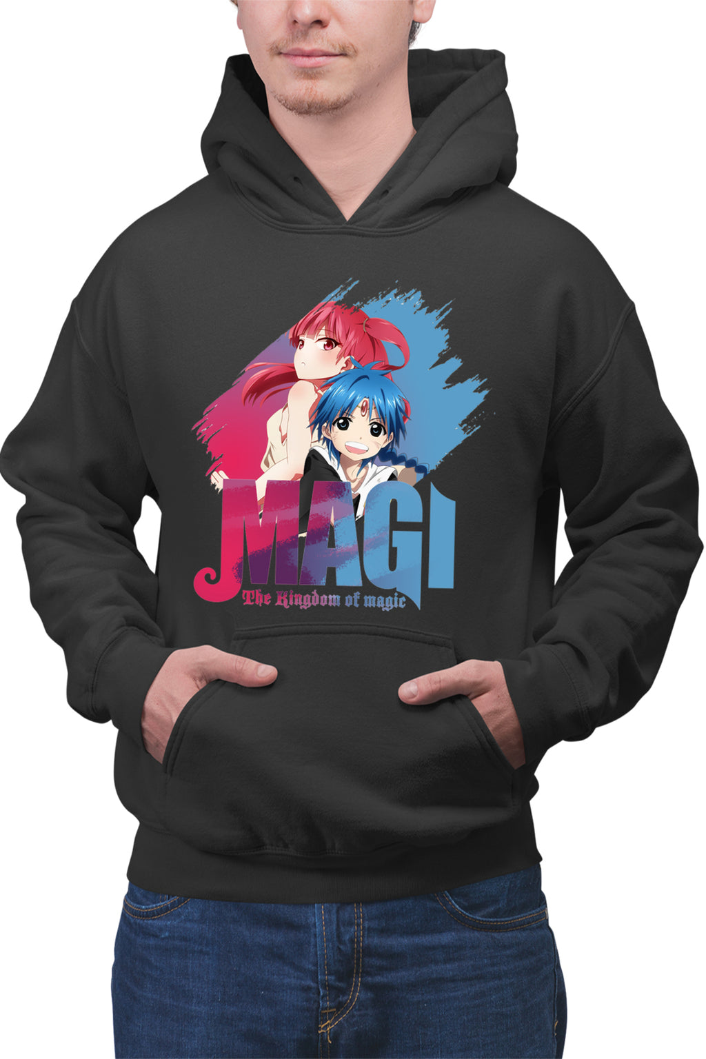 Hanorac barbati Magi The Labyrinth of Magic Morgiana Alladin Brush Logo