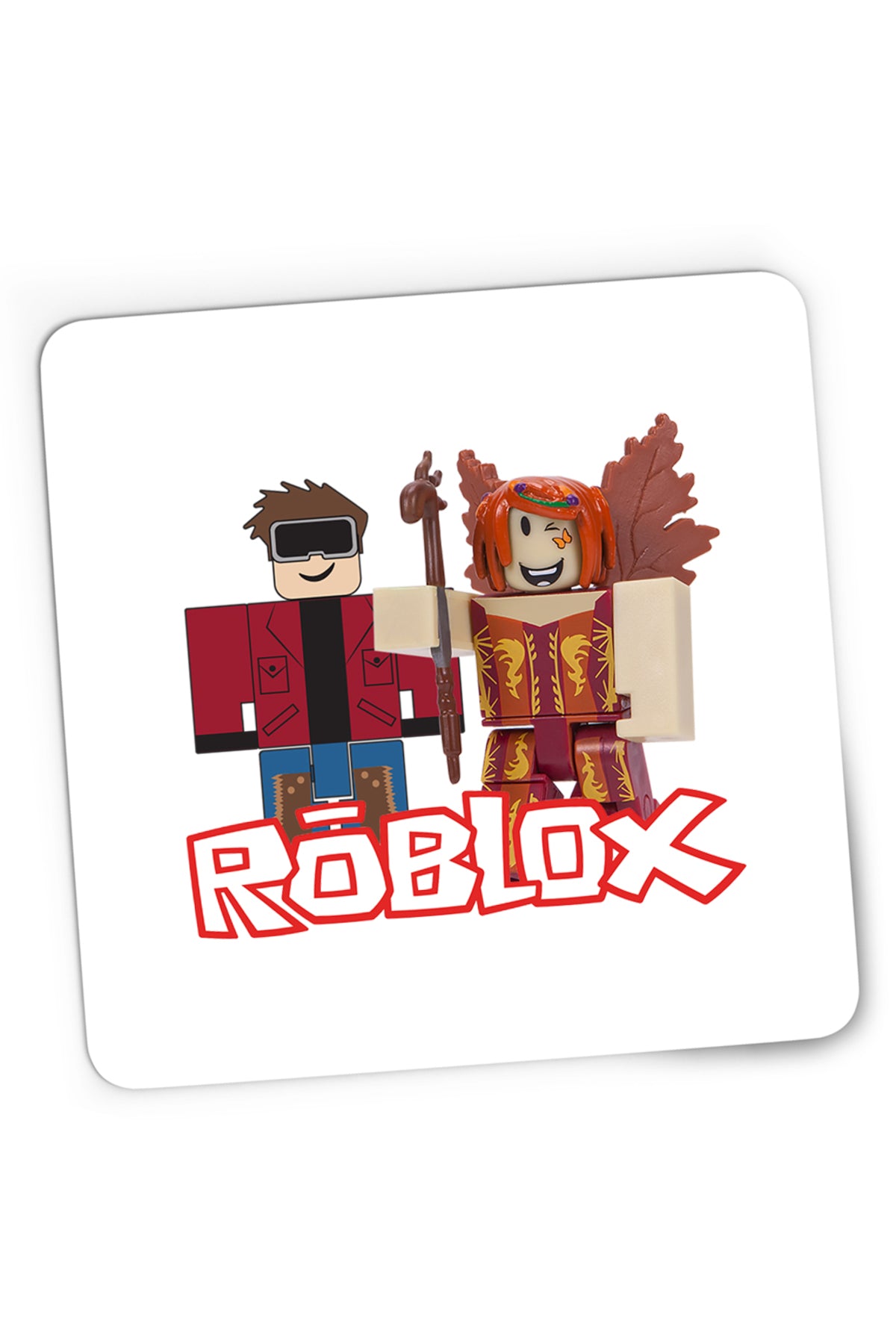 Mousepad Gaming Roblox Girl Online Game Web Game, 21x19 cm