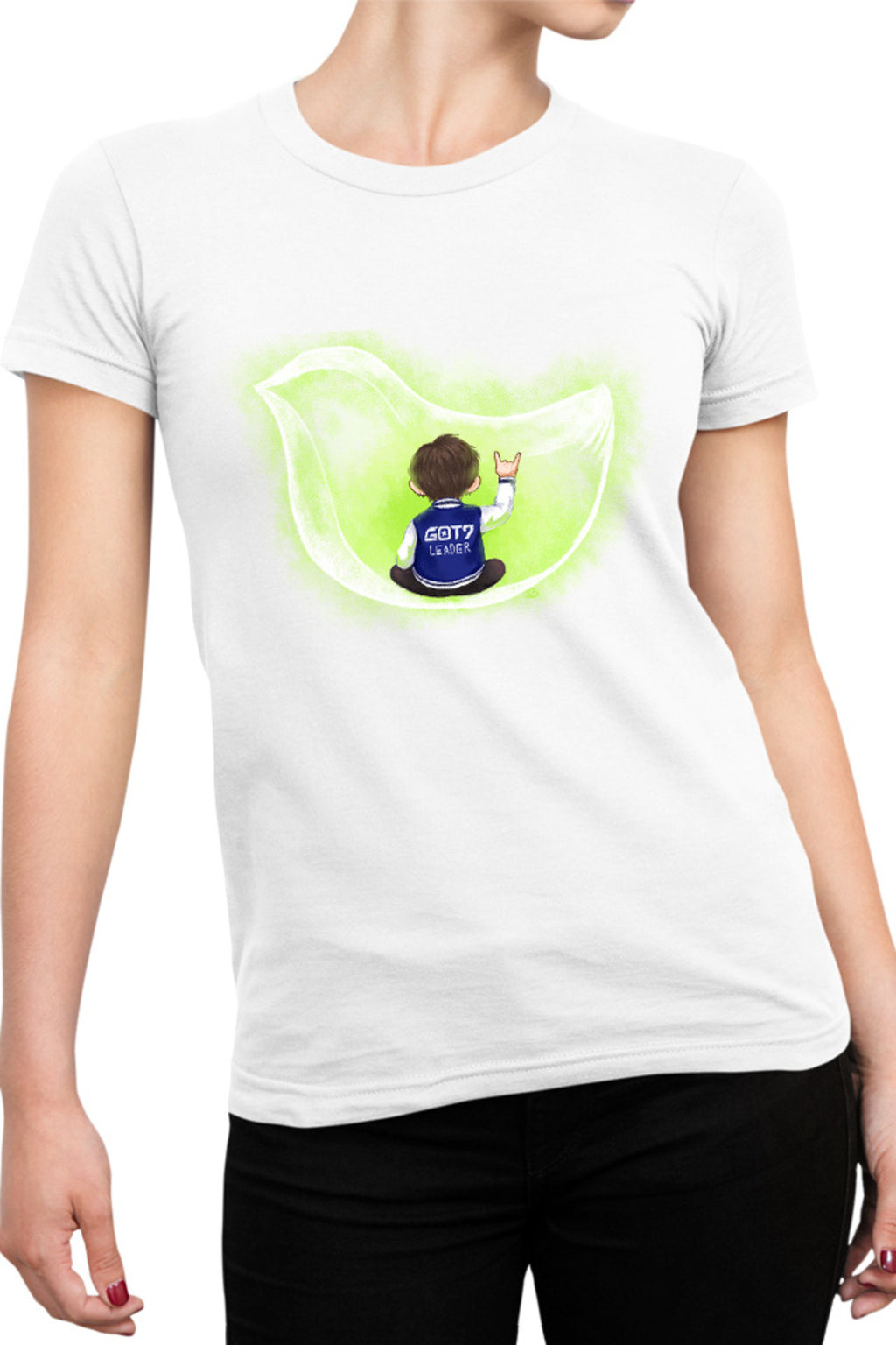 Tricou dama Got7 Leader Light Bulb Rock Music Idol Group