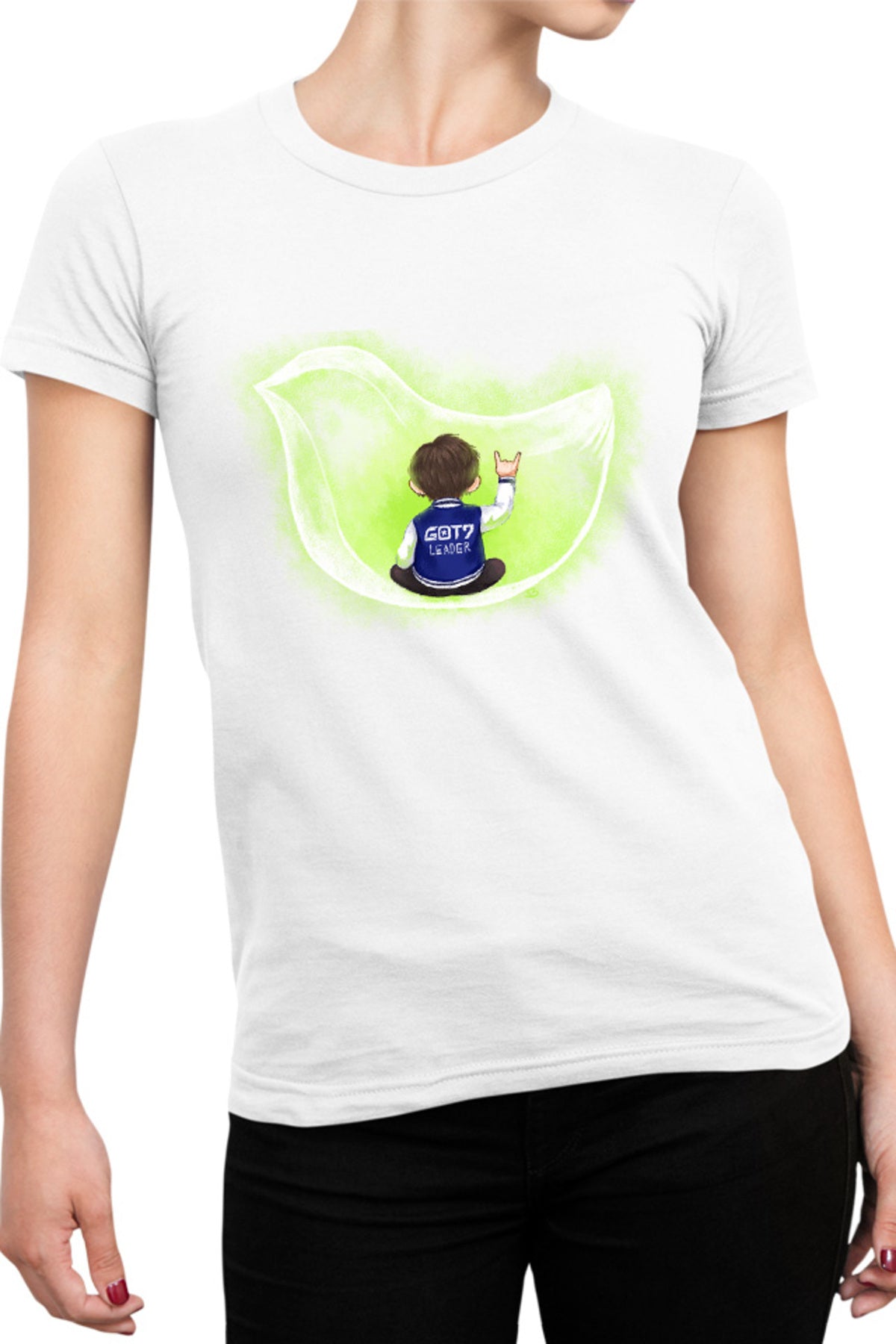 Tricou dama Got7 Leader Light Bulb Rock Music Idol Group