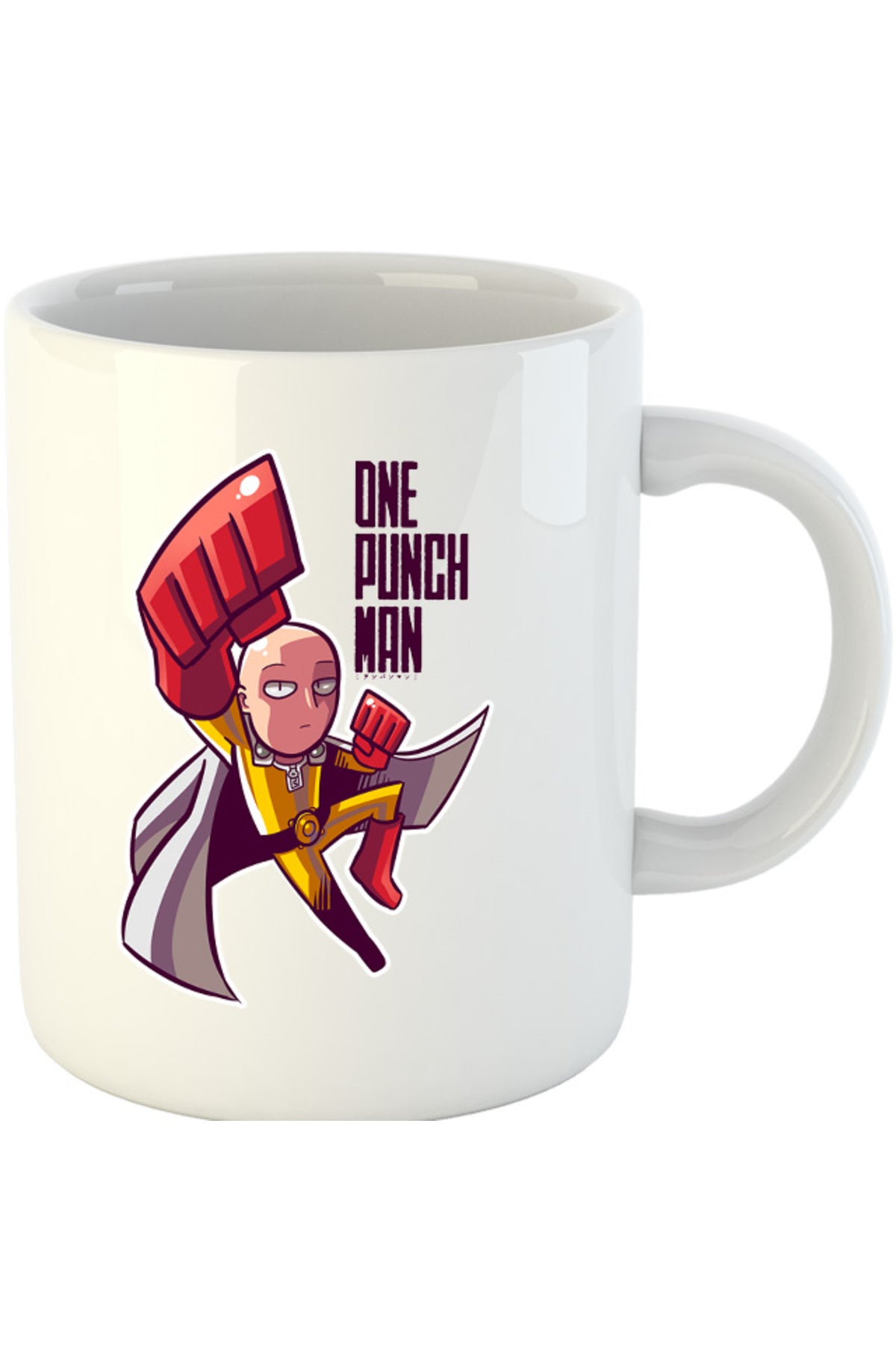 Cana One-Punch Man Hero Tatakae Anime Weeb, alba, 330 ml