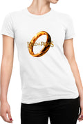 Tricou dama Lord of the Rings Logo Action Legend Hobbit Elf