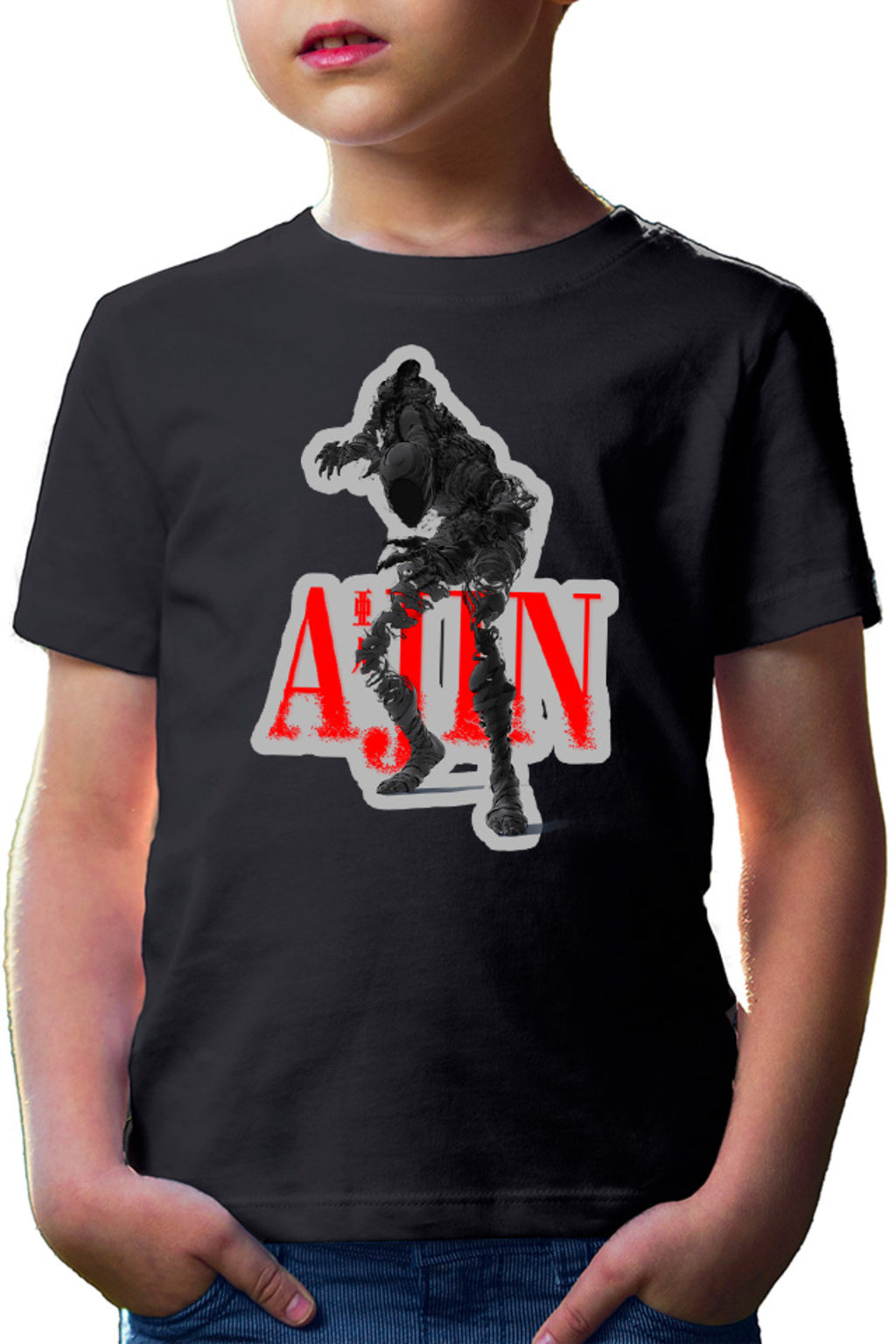 Tricou copii Ajin Monster Immortal Humans Africa Japan Hunt