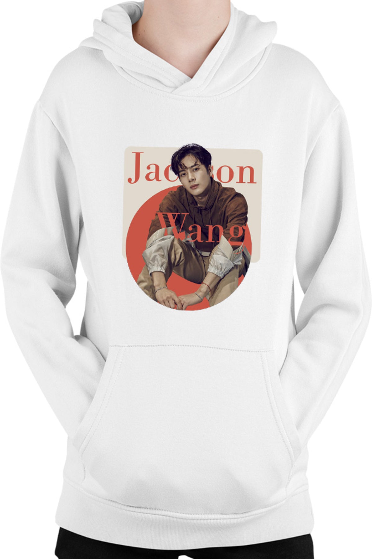 Hanorac copii Got7 Jackson Wang Chinese Rapper Dancer Multi Talent
