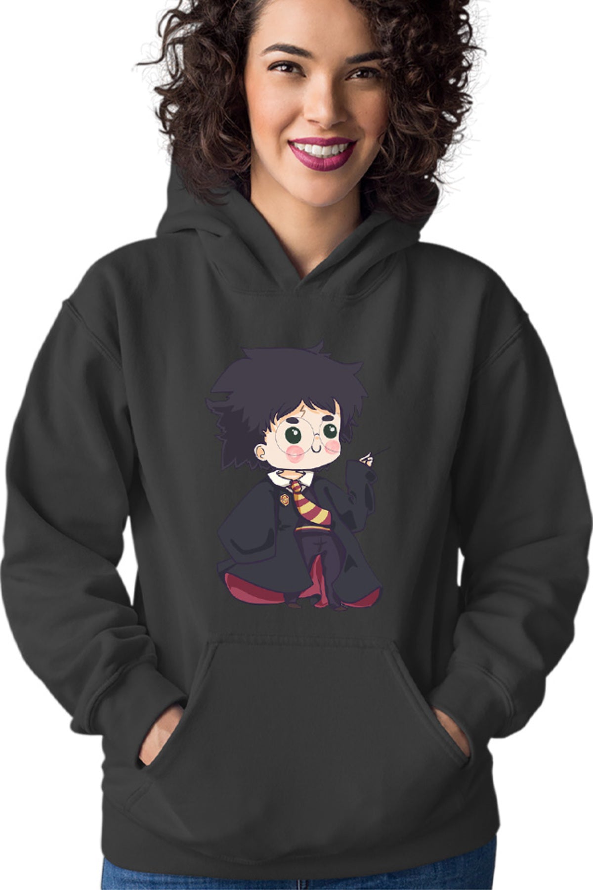 Hanorac dama Harry Potter Magic Chibi Small Cute Wizard Academy