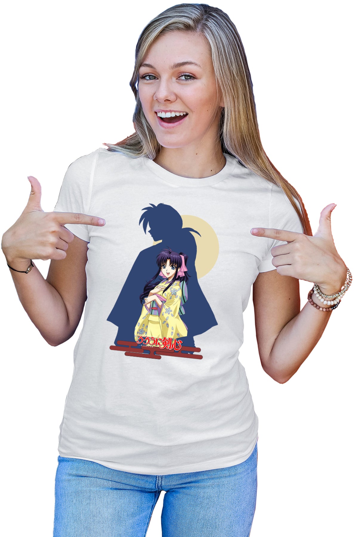 Tricou dama Rurouni Kenshin Kaori Anime Kage Moon