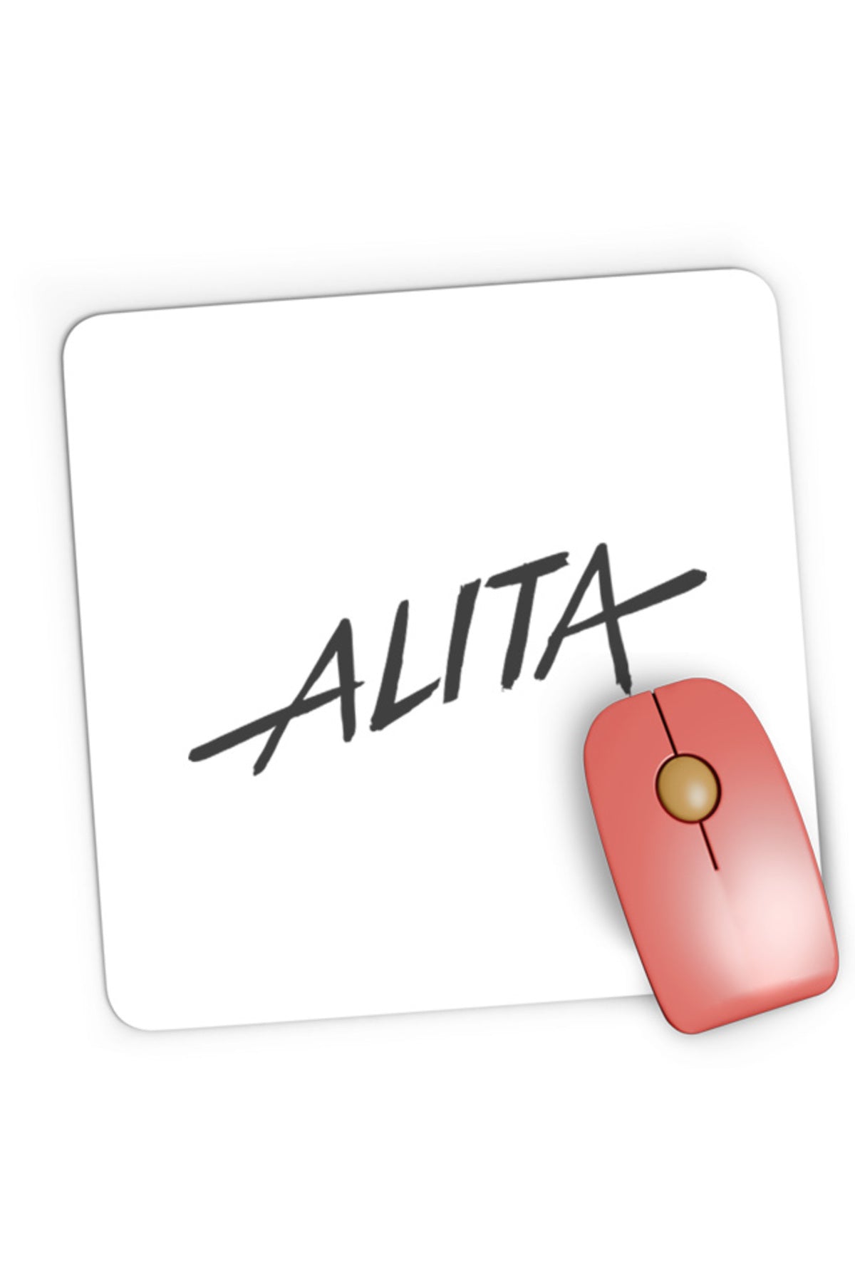 Mousepad Gaming Batle Angel Alita Logo Anime Shounen, 21x19 cm