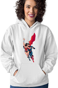 Hanorac dama Wonder Woman Superman Super Lovers Fly Cape Save Protect