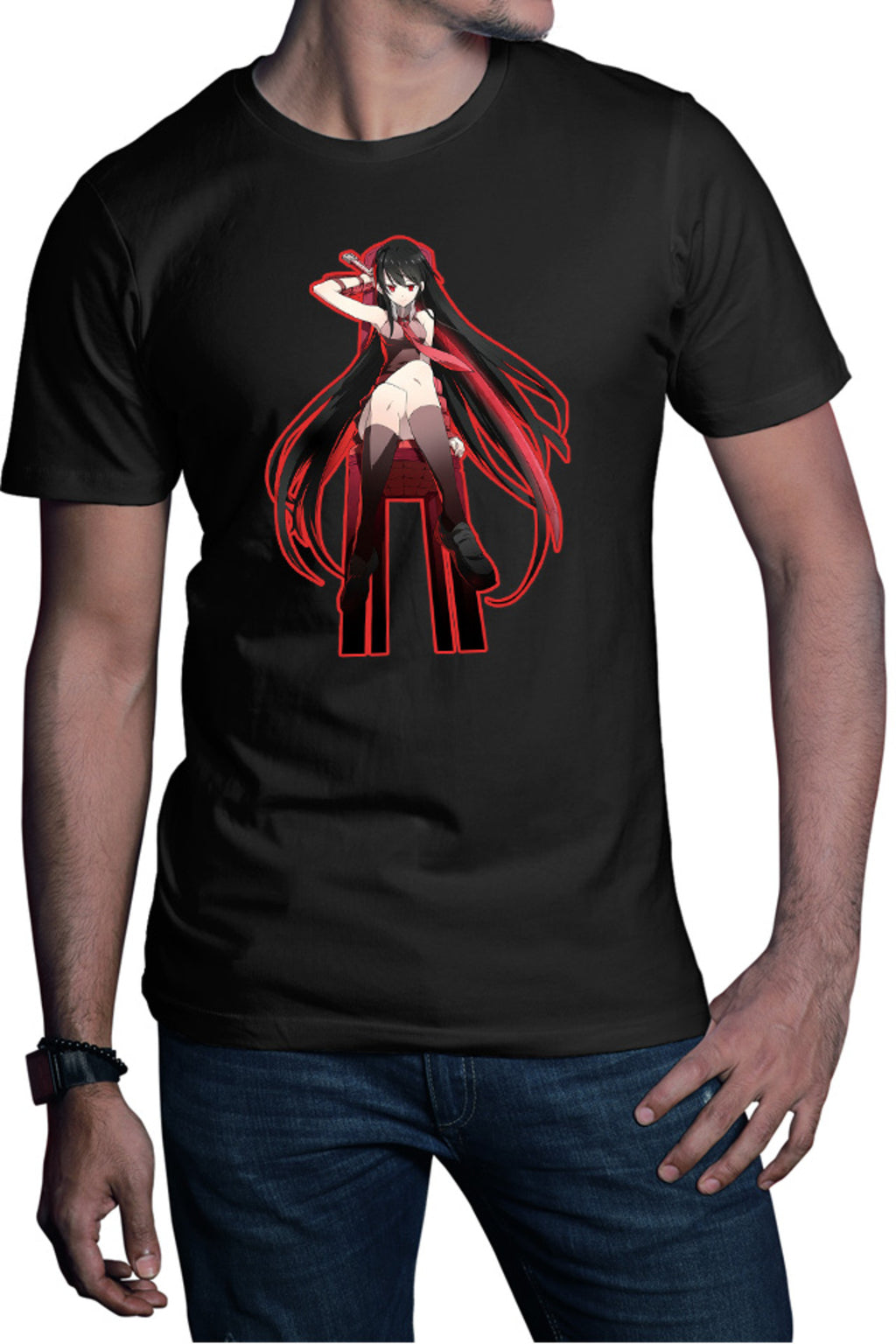 Tricou barbati Akame ga Kill Long Sword Fantasy Takahiro Demon Slayer