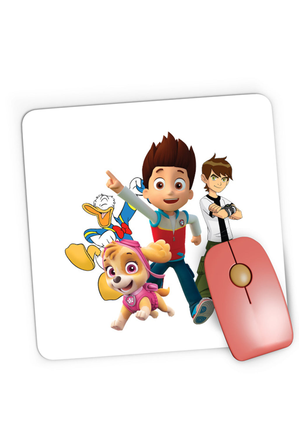 Mousepad Gaming Paw Patrol Skye Pilot Dog Ryder Safe Guard, 21x19 cm