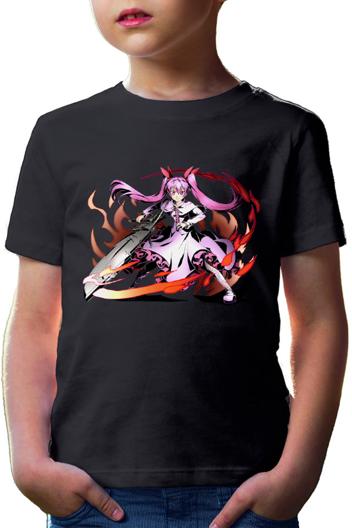 Tricou copii Akame ga Kill Mine Fire Kawaii Gore Jojo Anima