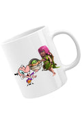Cana Clash of Clans Powerpuff Girls Mayor Star Wars Baby Yoda, alba, 330 ml