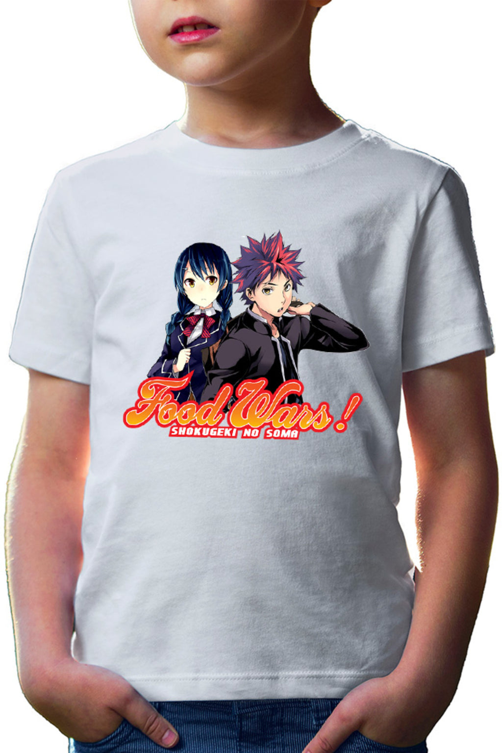 Tricou copii Food Wars Souma Megumi School Competition