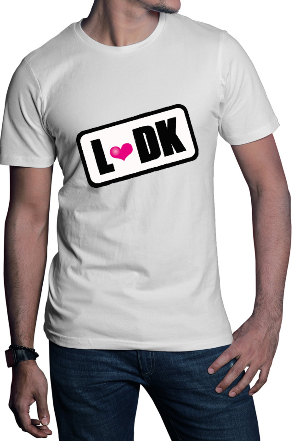 Tricou barbati LDK Logo Romance Slice of Life Teens