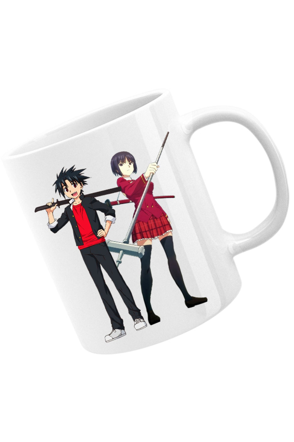 Cana UQ Holder Touta Orte Kataka Fighters School Uniform Slice of Life, alba, 330 ml