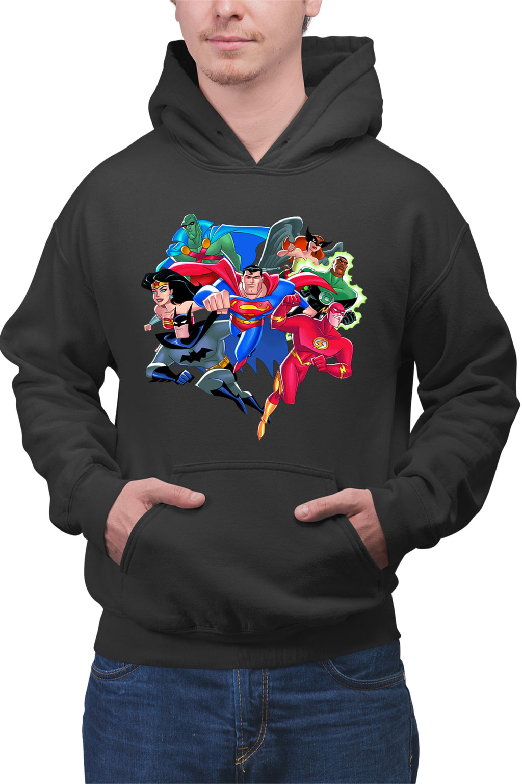 Hanorac barbati The Flash Batman Justice League Superhero