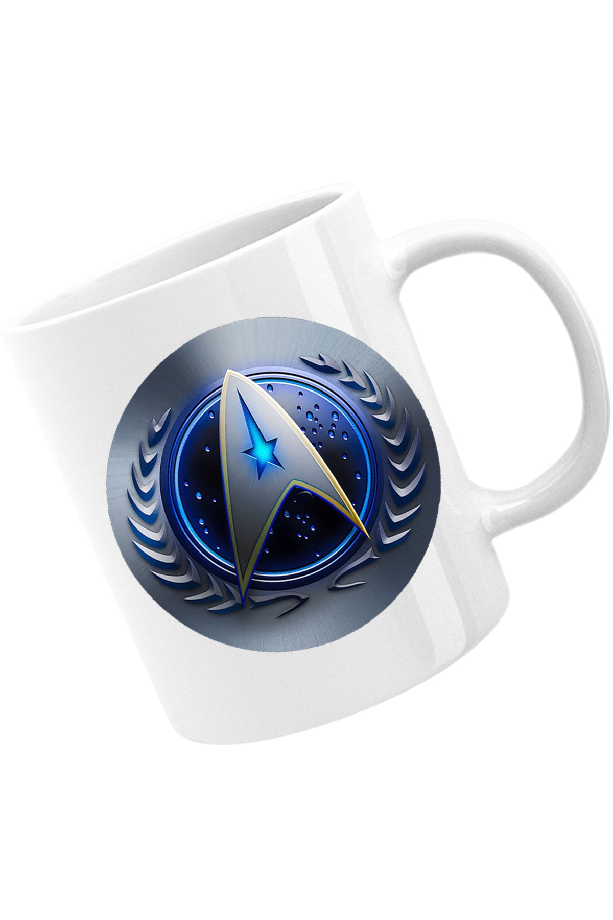 Cana Star Trek Starfleet United Federation Planets Emblem, alba, 330 ml