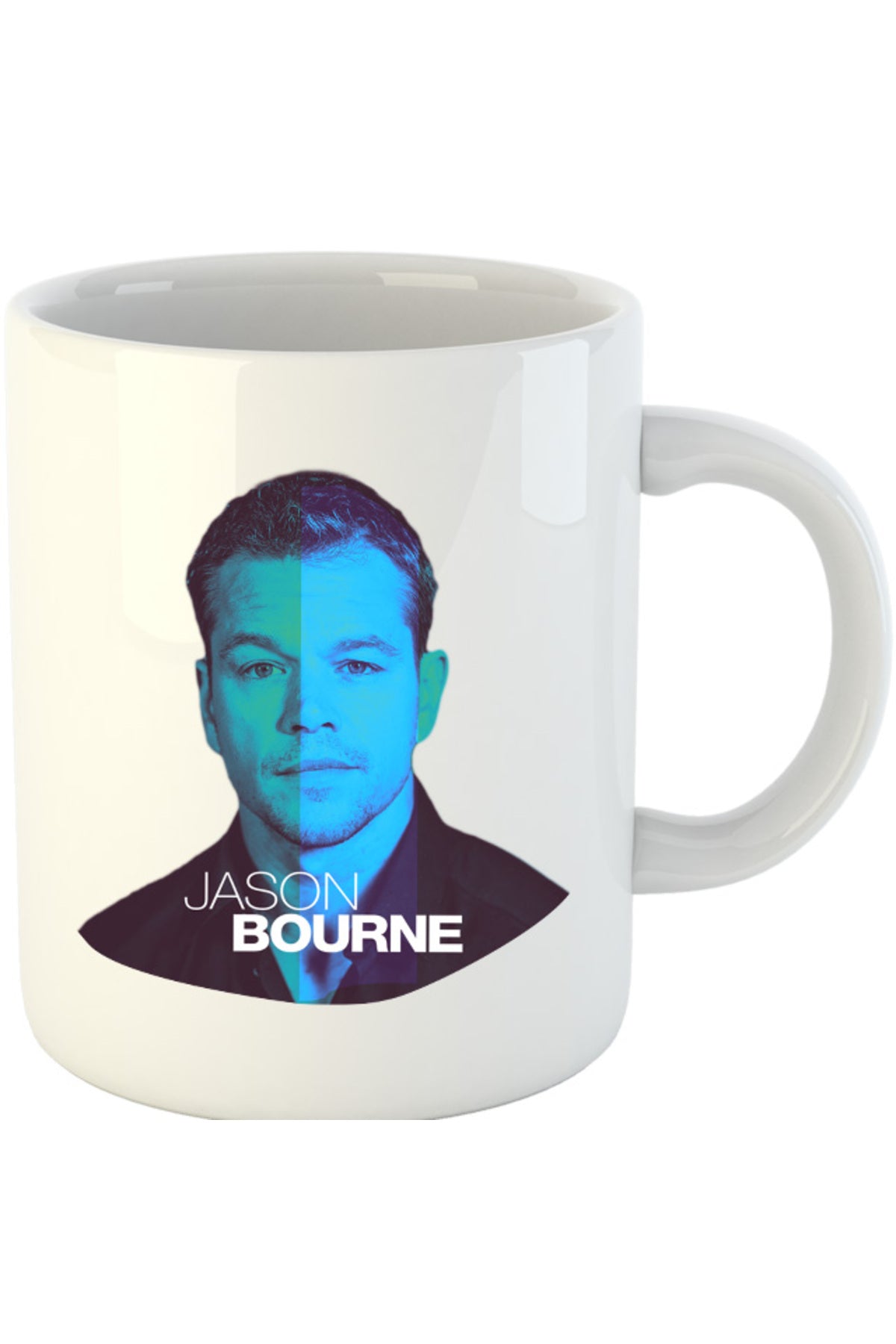 Cana Bourne Portret Cool Men Detective Police, alba, 330 ml
