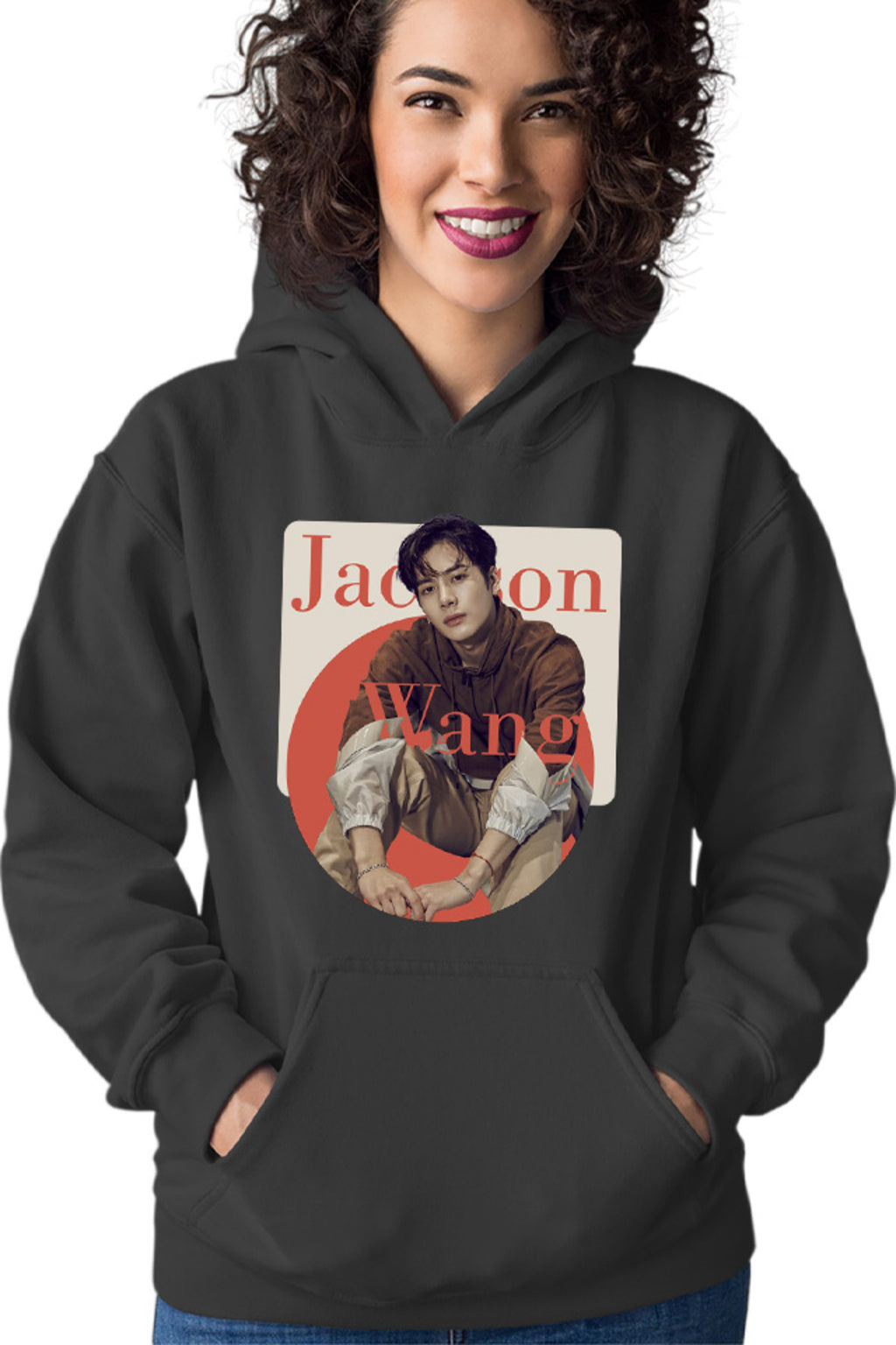 Hanorac dama Got7 Jackson Wang Chinese Rapper Dancer Multi Talent