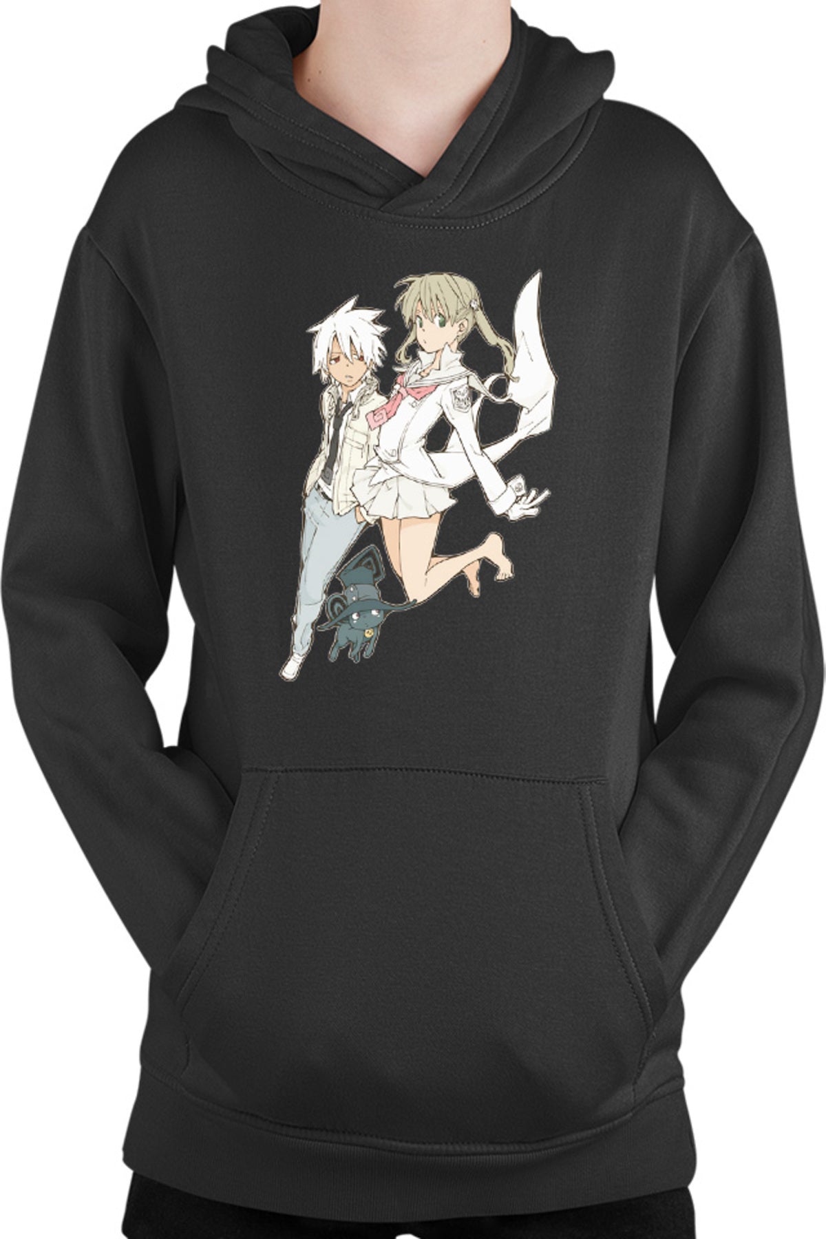 Hanorac copii Soul Eater Black Star Maka Angel Version Manga