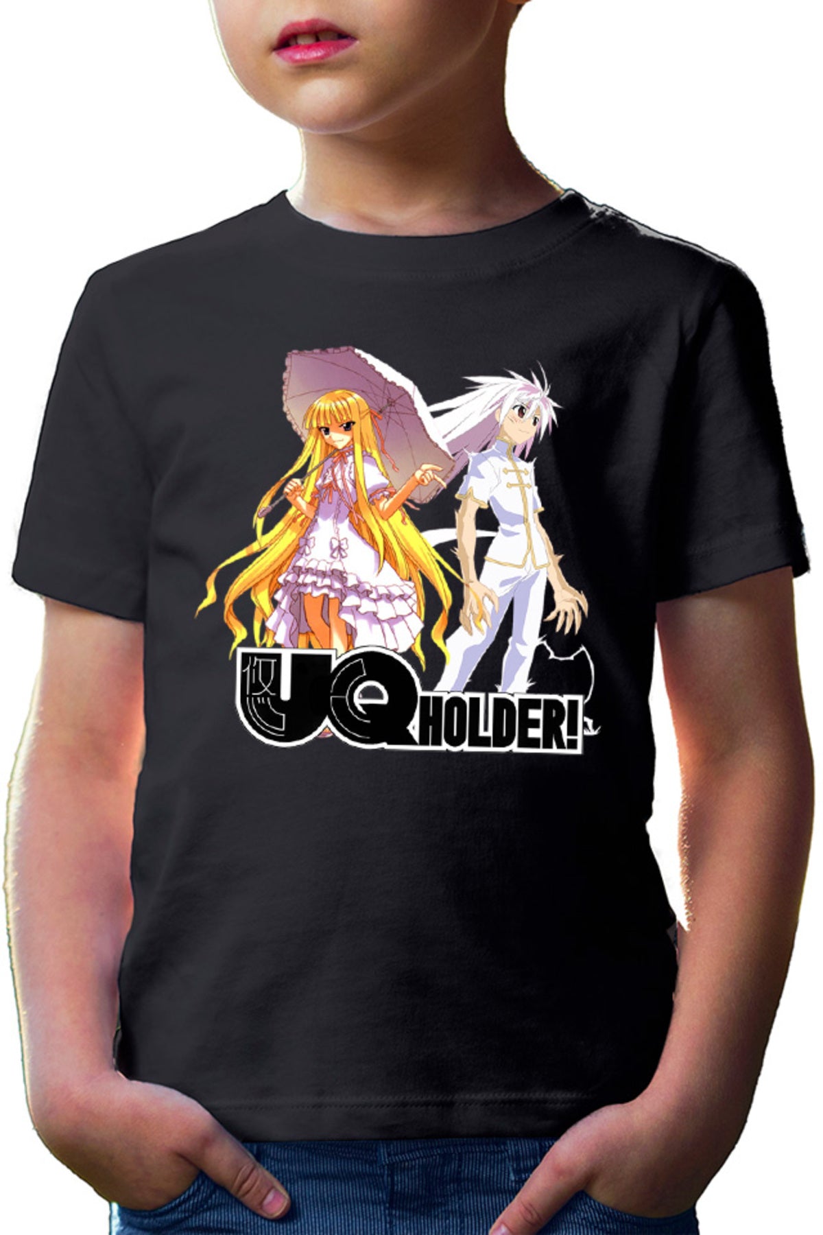 Tricou copii UQ Holder Holder Negi McDowell Monster Animeeater