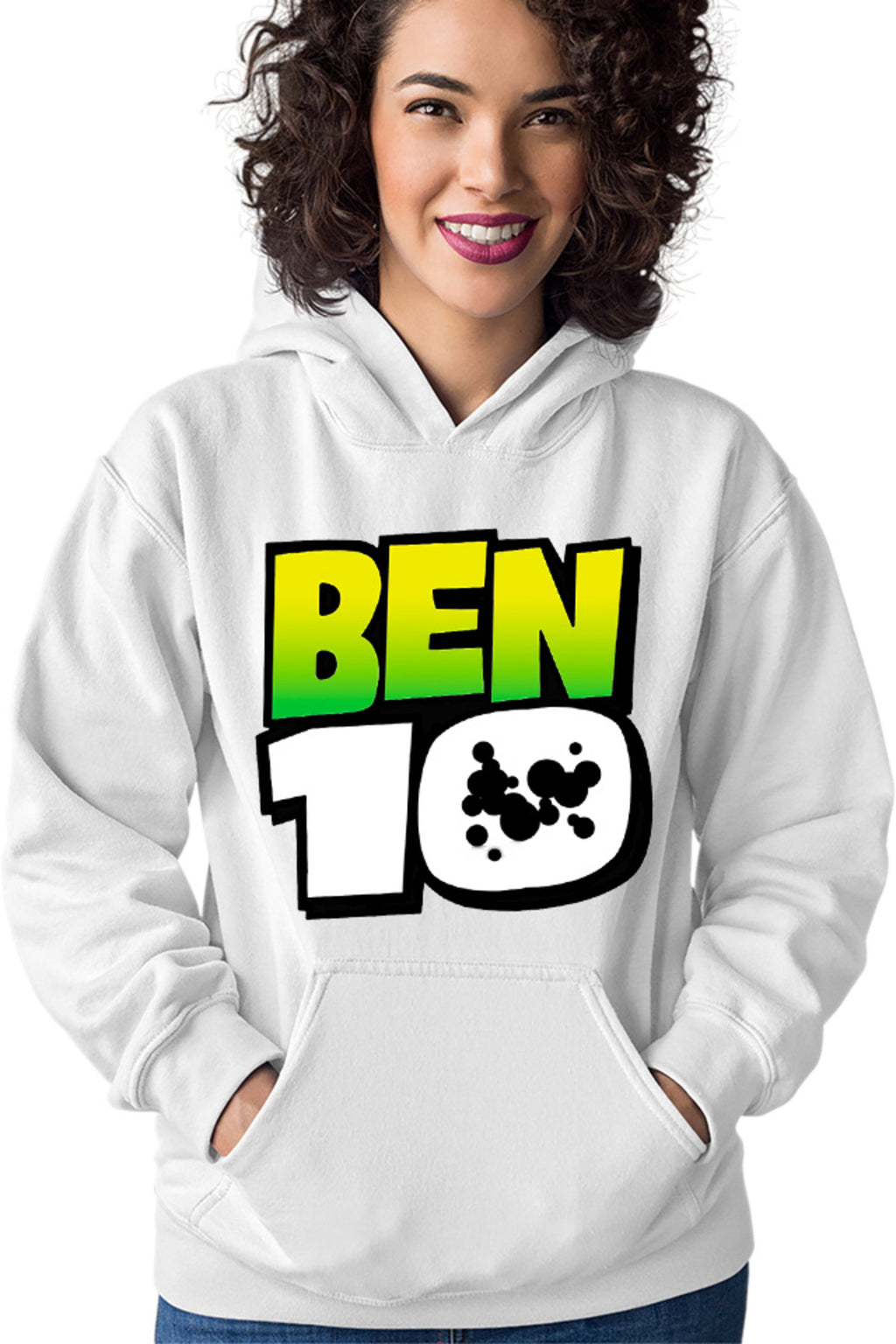 Hanorac dama Ben 10 Logo Cartoon American Animation Teen Comedy