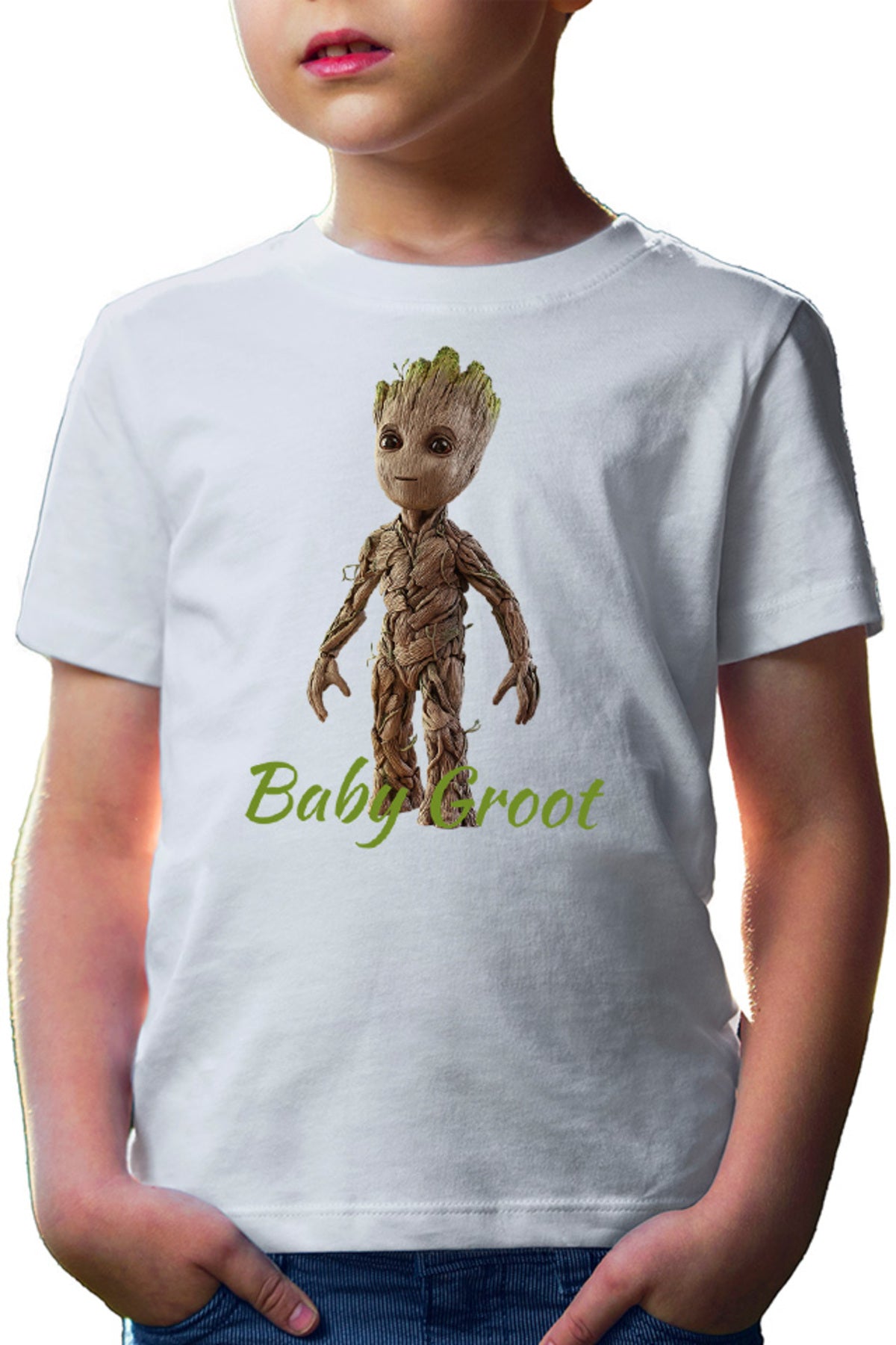 Tricou copii Baby Groot Nature Living Planet Gamora Rocket